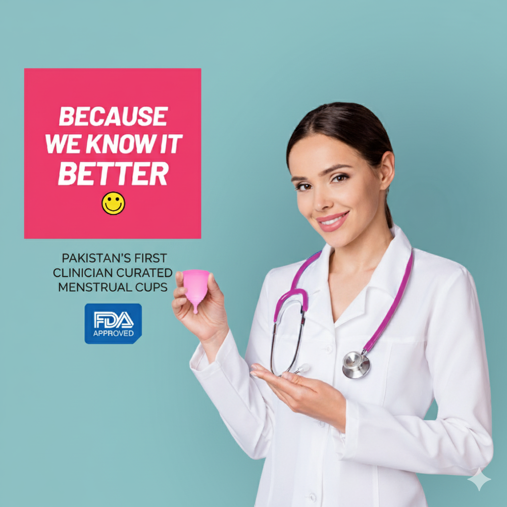 Pakistan,s Frist FDA approved Menstrual Cup